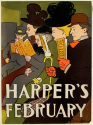 Personnes dans un omnibus, Harper
