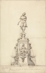 La fontaine de Diane, Bushy Park : Conception originale