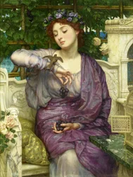 Lesbia et son moineau