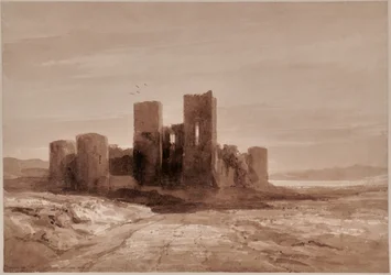 Paysage avec château