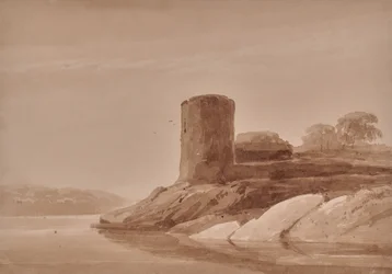 Paysage avec rivière