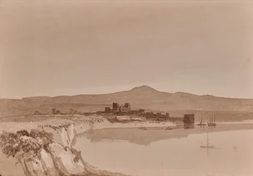 Paysage marin avec vue sur une baie