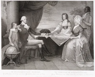 La famille Washington, 1798