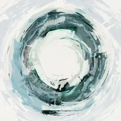 Fluid Aqua Circle