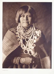 Une fille Zuni