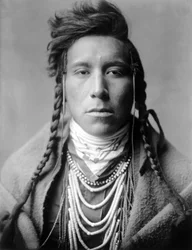Bird on High Land, Indien Crow, Montana, USA, c. 1908, photo Edward S. Curtis