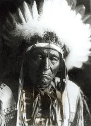 Plume de Fer - Ogalala, Amérindien