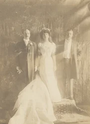 Theodore Roosevelt, Alice Roosevelt Longworth et Nicholas Longworth