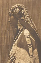 Fille Wishham, profil, 1910