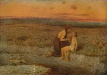 Agar et Ismaël, c. 19ème siècle