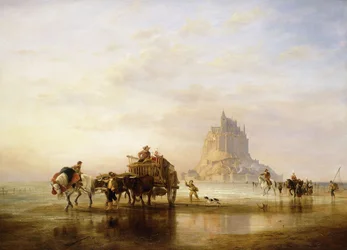 Mont St. Michel, 1840