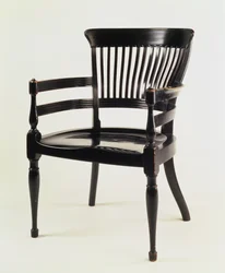 Fauteuil, fabriqué par James Peddle, c.1880