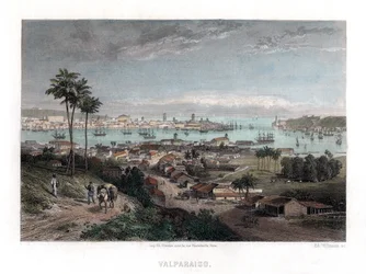 Valparaiso, Chili, 1840