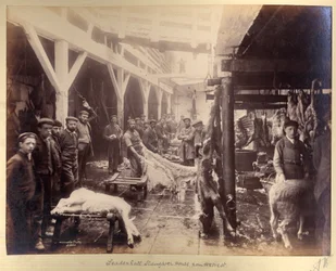 Abattoir de Leadenhall, depuis l