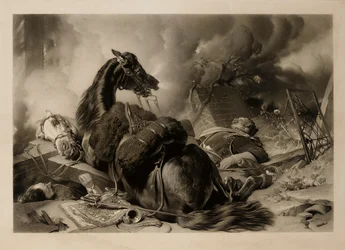 Temps de guerre et temps de paix, gravure de Thomas Lewis Atkinson