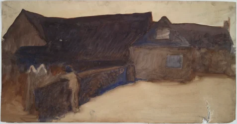 Une cour de ferme