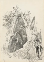 Bottom et Titania, illustration pour Le Songe d