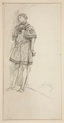 Étude de costume pour Les Deux Gentilshommes de Vérone (?)