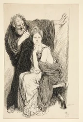 Cressida et son oncle, de Troilus et Cressida