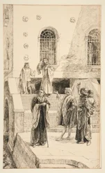 Exuent Salarino et Salanio, de l