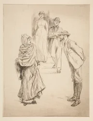 Scène de Figures, étude