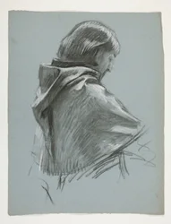 Étude de figure pour le roi Arthur