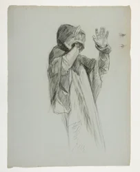 Étude de figure pour le roi Arthur