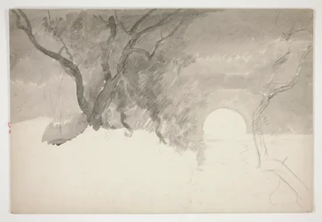 Paysage au bord de la rivière