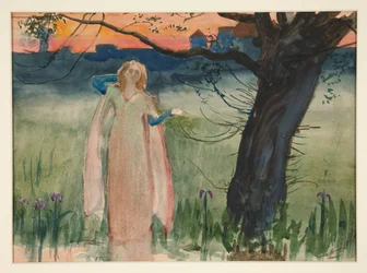 Ophelia près du ruisseau - Acte IV, Scène VII, Hamlet