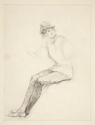 Rosalind en vêtements de garçon