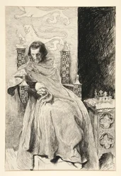 Esquisse pour le Roi Jean, de King John