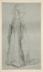 Étude pour Lady Anne, pour Richard III (?)