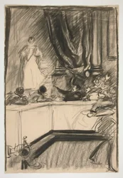 Étude pour Petruchio et Katharina