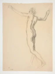 Étude pour la figure de 8 heures