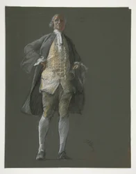 Étude pour figure du représentant Robert Morris