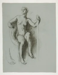 Étude pour la figure du Génie de l