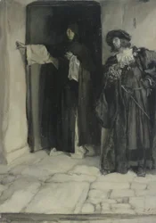 Le Duc et Frère Thomas, de Mesure pour Mesure, Acte I, Scène iii