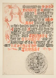 Page de titre, Scribner