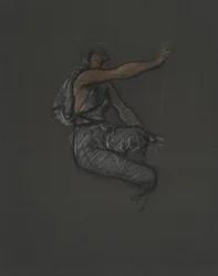 Figure non identifiée pour un projet de fresque au bâtiment du capitole de l