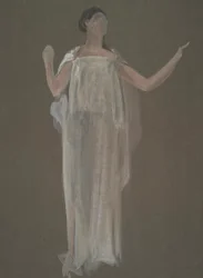 Étude de figure non identifiée pour un projet de fresque au capitole de l