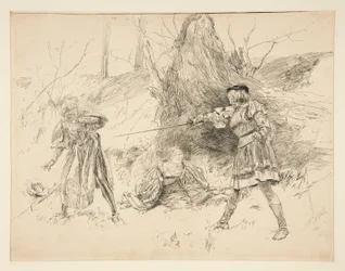 Valentine sauve Sylvia, Acte V, Scène iv, Les Deux Gentilshommes de Vérone