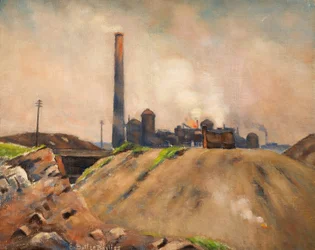 Fourneaux de Capenfield (huile sur toile)