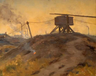 Gin Pit (huile sur toile)