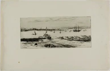 Bateaux dans un port