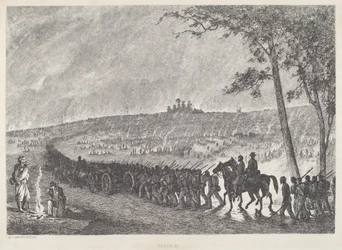 Entrer dans le camp la nuit