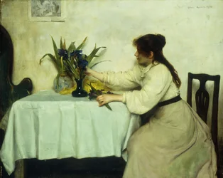 Arranger les fleurs, 1897