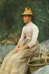 La fille aux moules
