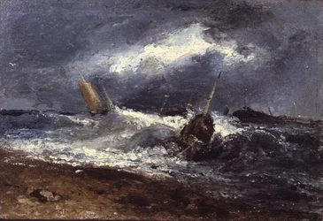 Scène de tempête