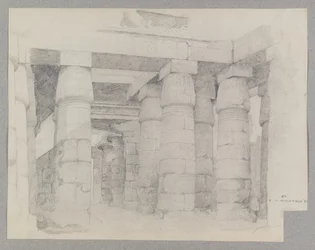 Temple de Khonsou à Karnak, 1887