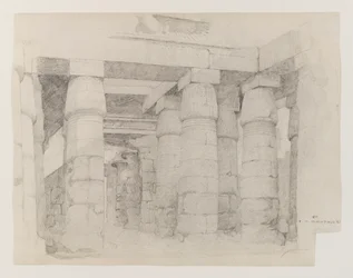 Temple de Khonsou à Karnak, 1887